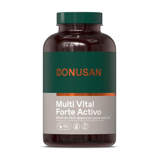 NEW - MULTI VITAL FORTE ACTIVO 180 TAB BONUSAN 
