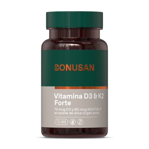 NEW - VITAMINA D3 & K2 120 Caps BONUSAN