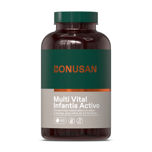 MULTI VITAL INFANTIS ACTIVO 90 tabletas BONUSAN