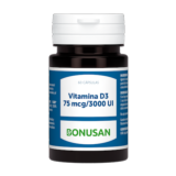 VITAMINA D3 75 MCG / 3000 UI 60 cap BONUSAN