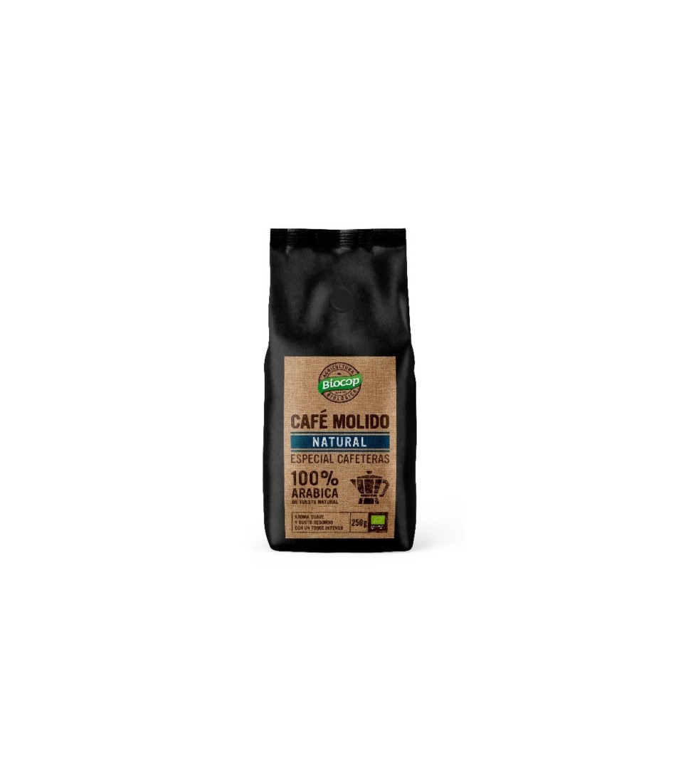 CAFE MOLIDO 100% ARABICA 250 GR BIOCOP 