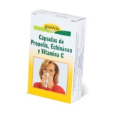 CAPSULAS DE PROPOLIS ECHINACEA Y VIT C, 75 CAP. 250 mg GRANOVITA