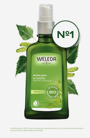 ACEITE DE ABEDUL PARA LA CELULITIS 100 ML WELEDA