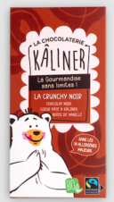 TABLETA NEGRA CRUJIENTE ECOLOGICO 100 G Kâliner 