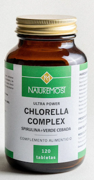 CHLORELLA COMPLEX - Detox & Quelación 120 tab NATUREMOST