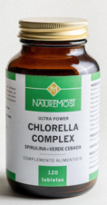 CHLORELLA COMPLEX - Detox & Quelación 120 tab NATUREMOST
