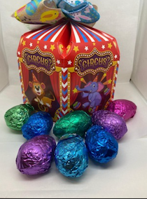 CIRCUS MAXIMUS DE PASCUA CON 8 HUEVOS, 135G CONFITERIA MARQUES