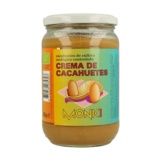CREMA DE CACAHUETES MONKI 650 g BIO