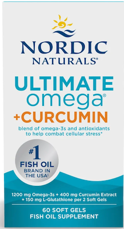 OMEGA CURCUMIN, 1200 / 400 mg 60 cápsulas NORDIC NATURALS
