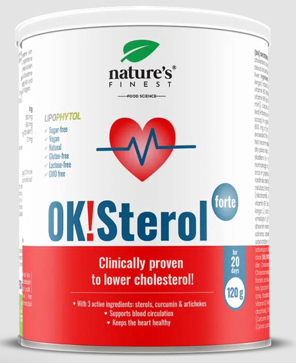 OK! STEROL 120 GR NATURE`S FINEST