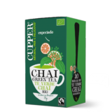 CHAI GREEN TEA BIO, 20 BOLSAS CUPPER
