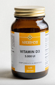 VITAMINA D 3 5.000 U.I. 120 PERLAS NATUREMOST