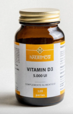 VITAMINA D 3 5.000 U.I. 120 PERLAS NATUREMOST