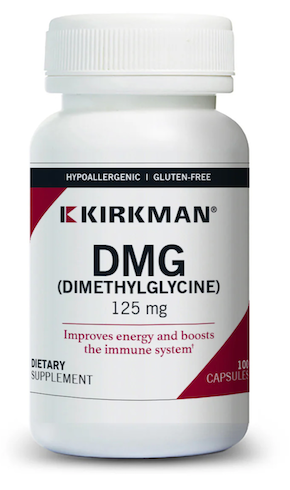 DMG (dimetilglicina) 125 mg - Hipoalergénico - 100 CAPS KIRIMAN
