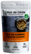 HARINA KETO ECOLOGICA 400 GR MAX DE GENIE