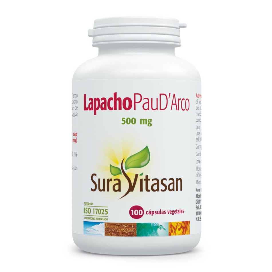 LAPACHO PAU DARCO 500 mg 100 caps SURA VITASAN