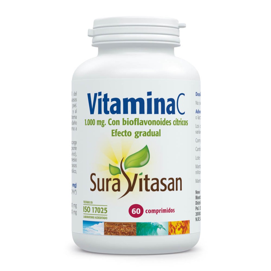 VITAMINA C 1000 mg 60 comp SURA VITASAN