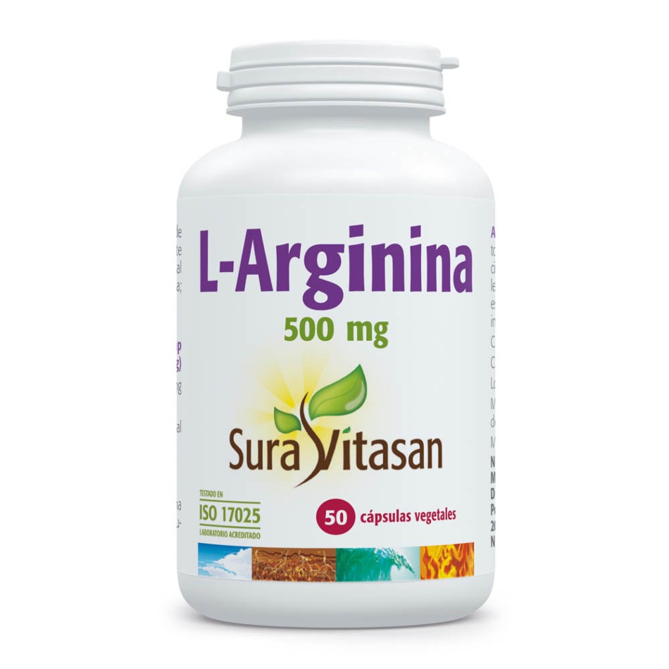 L ARGININA 500 mg 50 caps SURA VITASAN