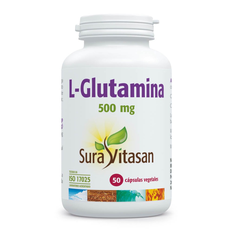 L GLUTAMINA 500 mg 50 caps SURA VITASAN
