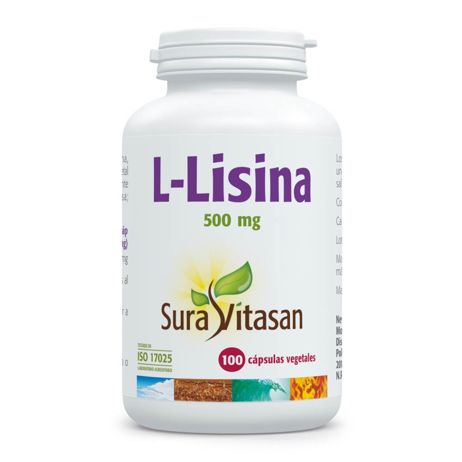 L LISINA 500 mg 100 caps SURA VITASAN