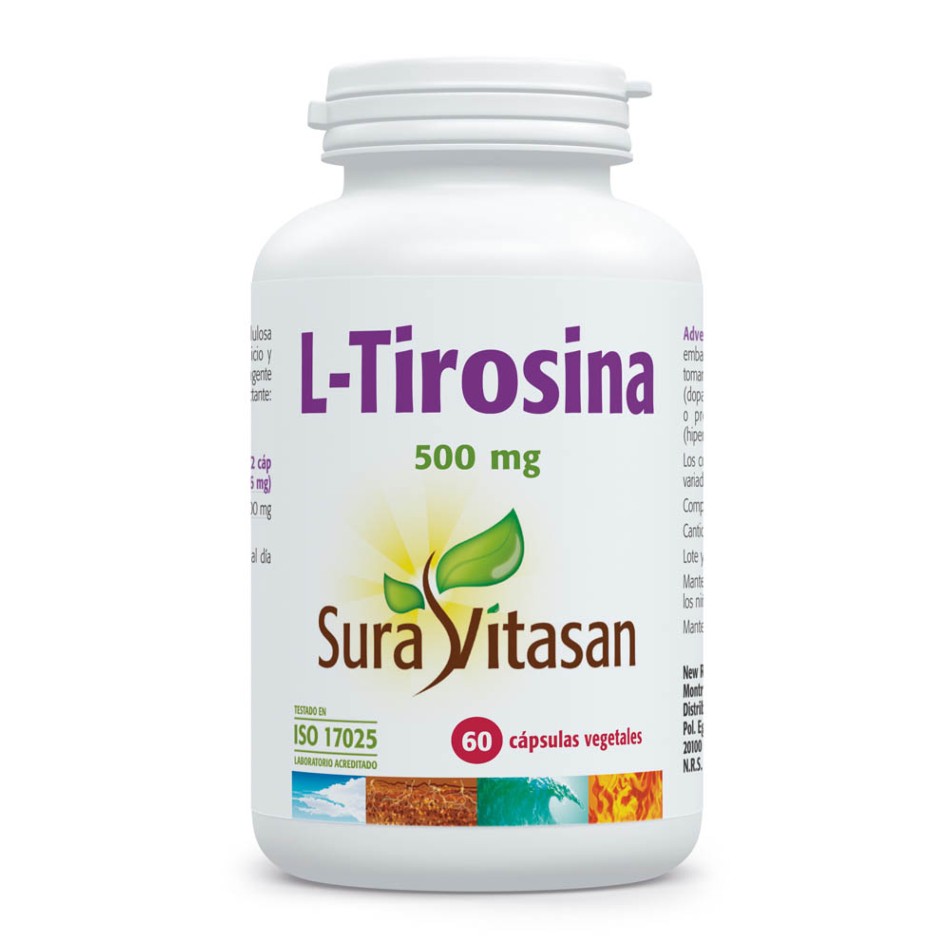 L TIROSINA 500 mg 60 caps SURAVITASAN