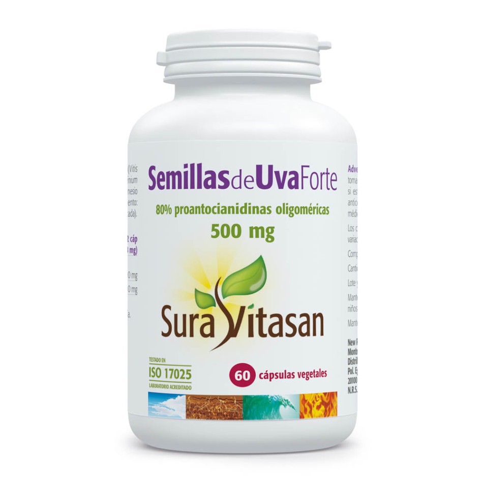 PACK X3 SEMILLAS DE UVA FORTE 60 COMP SURAVITASAN