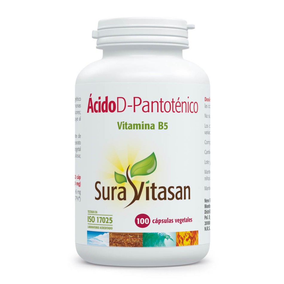 ACIDO D-PANTOTENICO 100 CAP SURAVITASAN