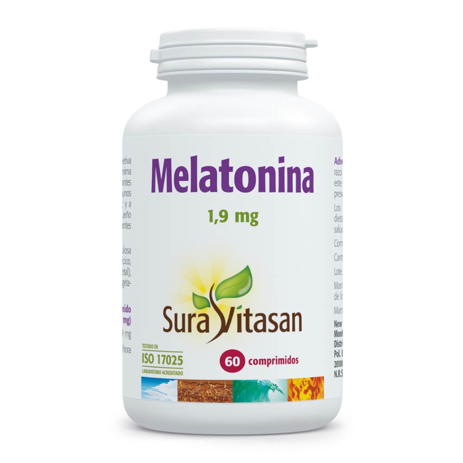 MELATONINA 1,9 mg 60 caps SURA VITASAN