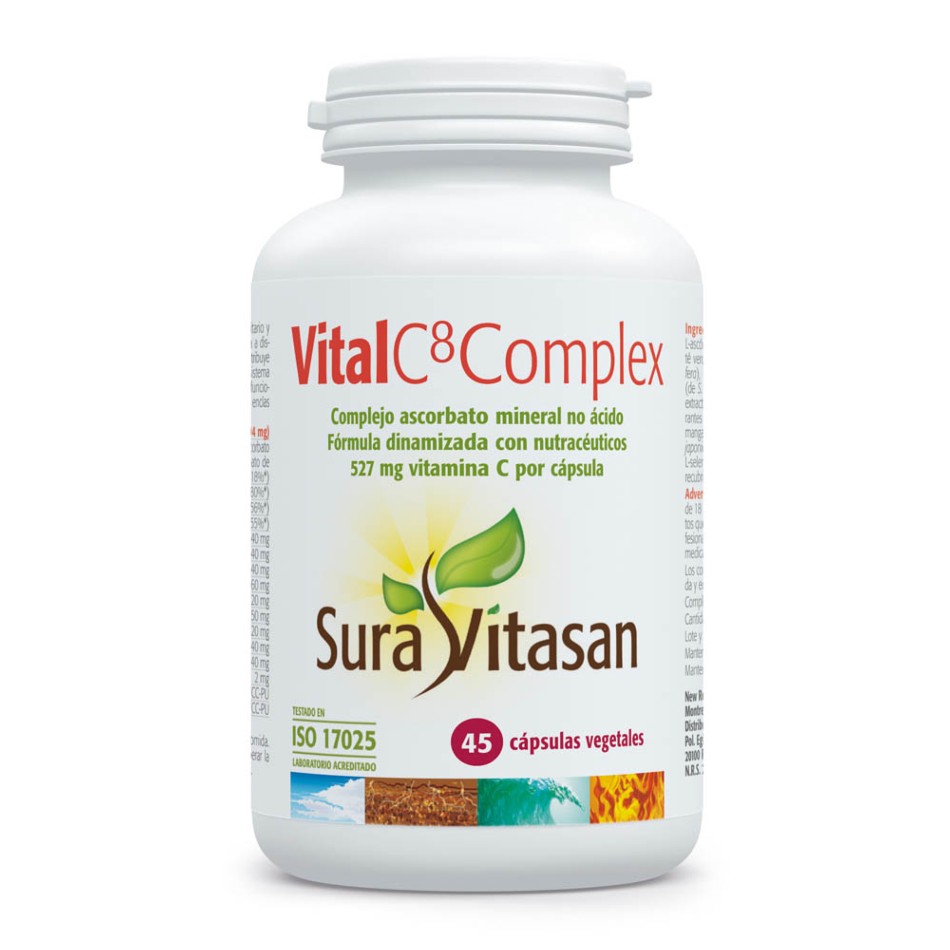 Vital C8 COMPLEX 45 CAPS SURA VITASAN