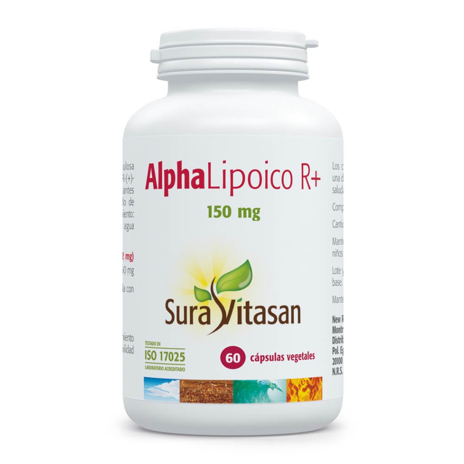 ALPHA LIPOICO R 150 MGR SURA VITASAN 60 CAP