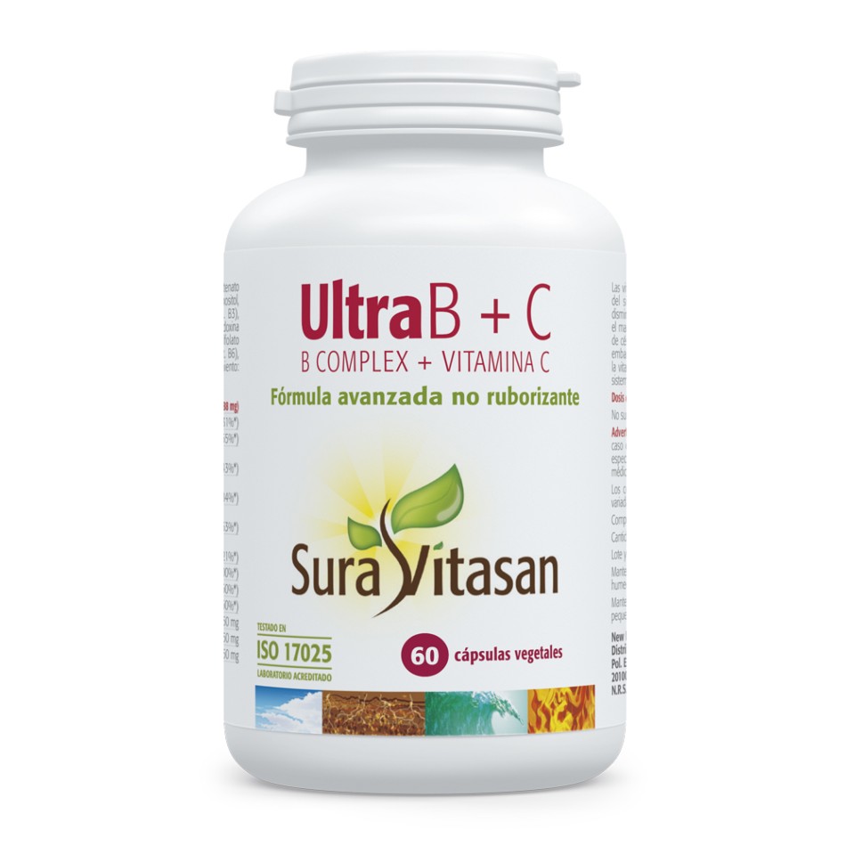 ULTRAB COMPLEX + C (FORMULA COENZIMADA) 60 caps SURAVITASAN