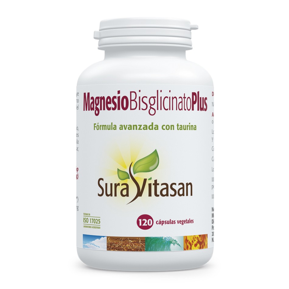 MAGNESIO BISGLICINATO PLUS 120 CAPS SURA VITASAN 