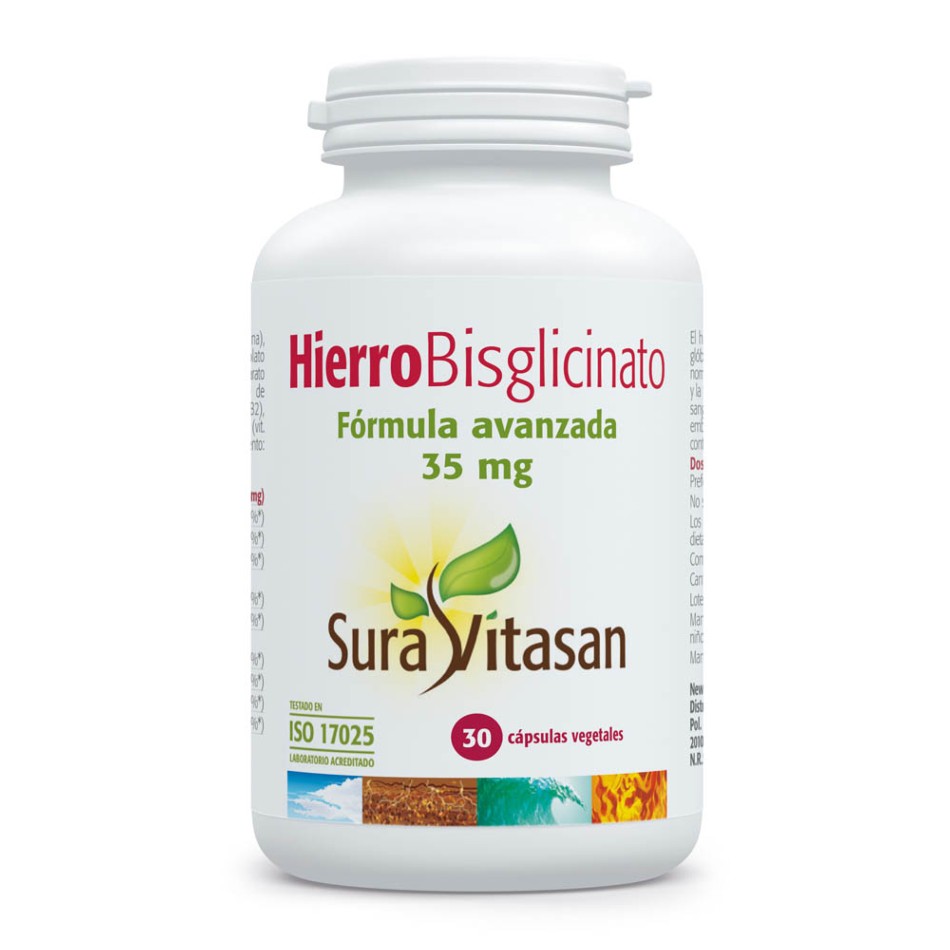 HIERRO BISGLICINATO 30 caps SURA VITASAN