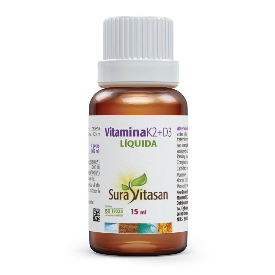 VITAMINA D3 K2 15 ML SURA VITASAN