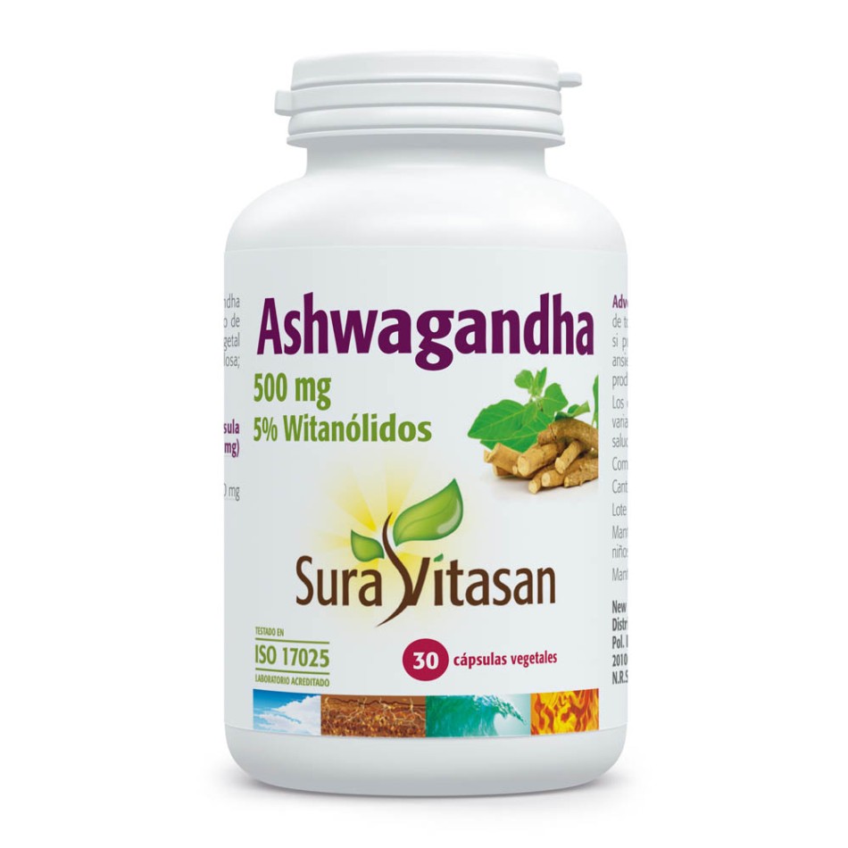 ASHWAGANDA 30 CAPS SURA VITASAN