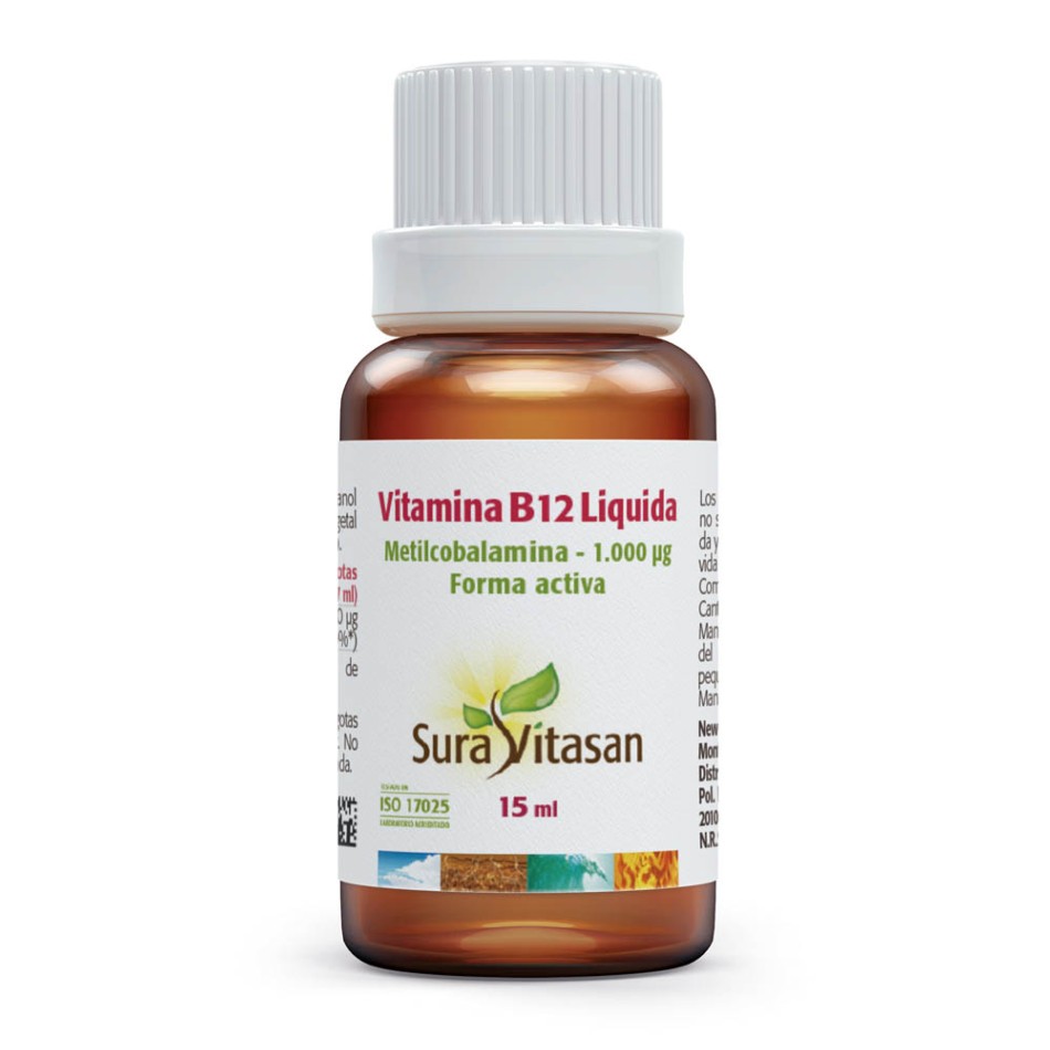 VITAMINA B12 LIQUIDA 15 ML SURAVITASAN