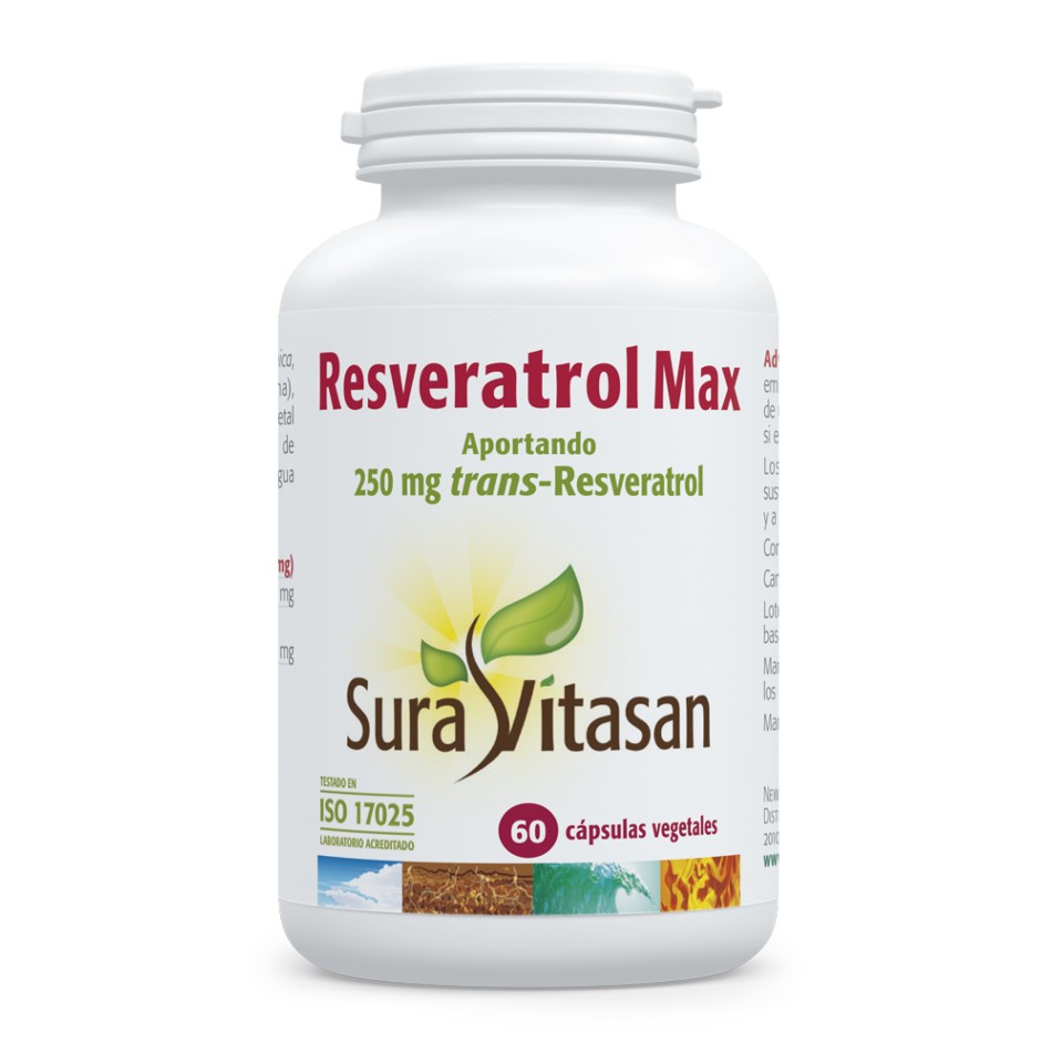 RESVERATROL MAX 60 CAPS SURA VITASAN