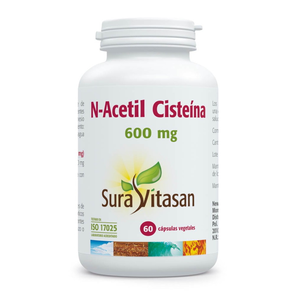 N-ACETIL CISTEINA 60 caps SURA VITASAN
