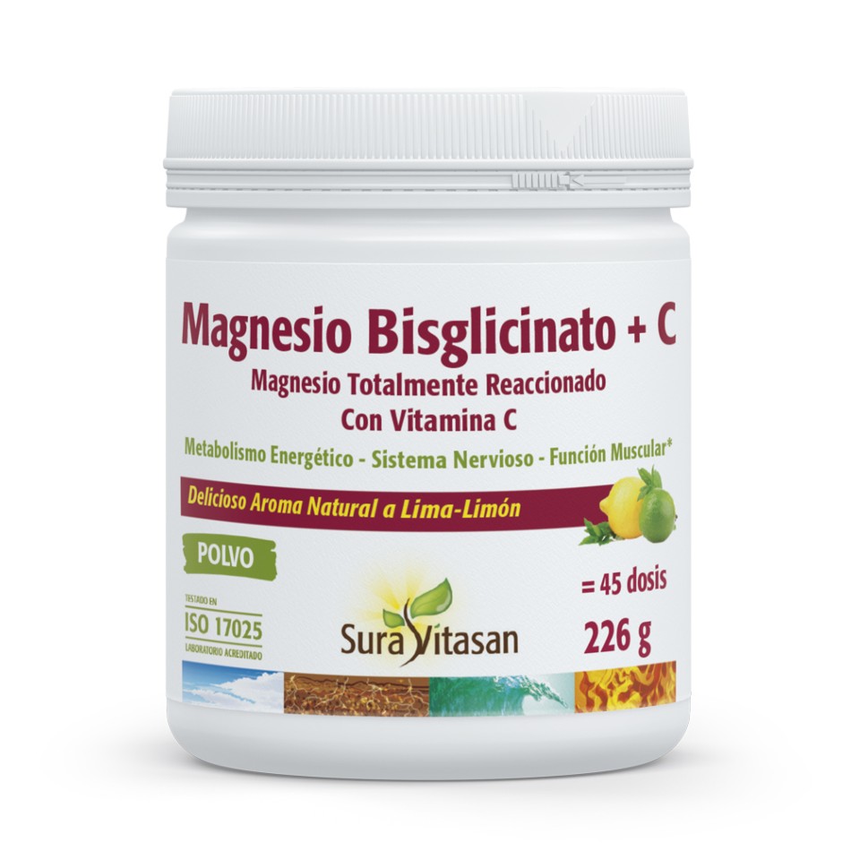 MAGNESIO BISGLICINATO+C 226 GR SURA VITASAN