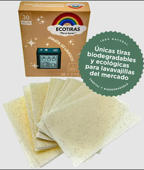 ECOTIRAS PARA LAVAVAJILLAS 60 LAVADOS