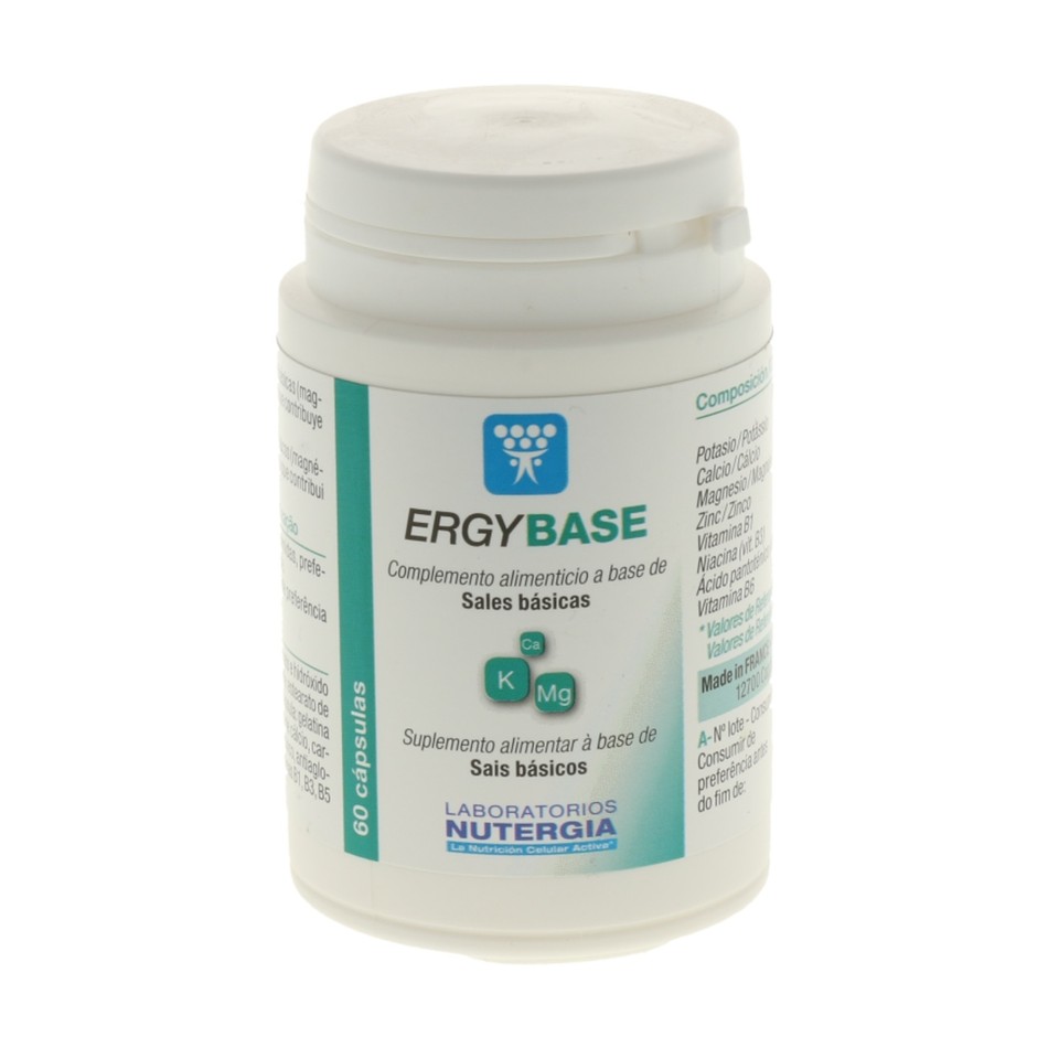 ERGYBASE SALES BASICAS 60 CAPS NUTERGIA