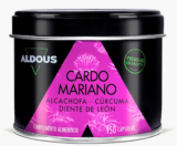 CARDO MARIANO con ALCAHOFA CURCUMA 150 CAPS| ALDOUS BIO