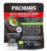 PAN KETO SIN GLUTEN CON SEMILLAS 200 g PROBIOS