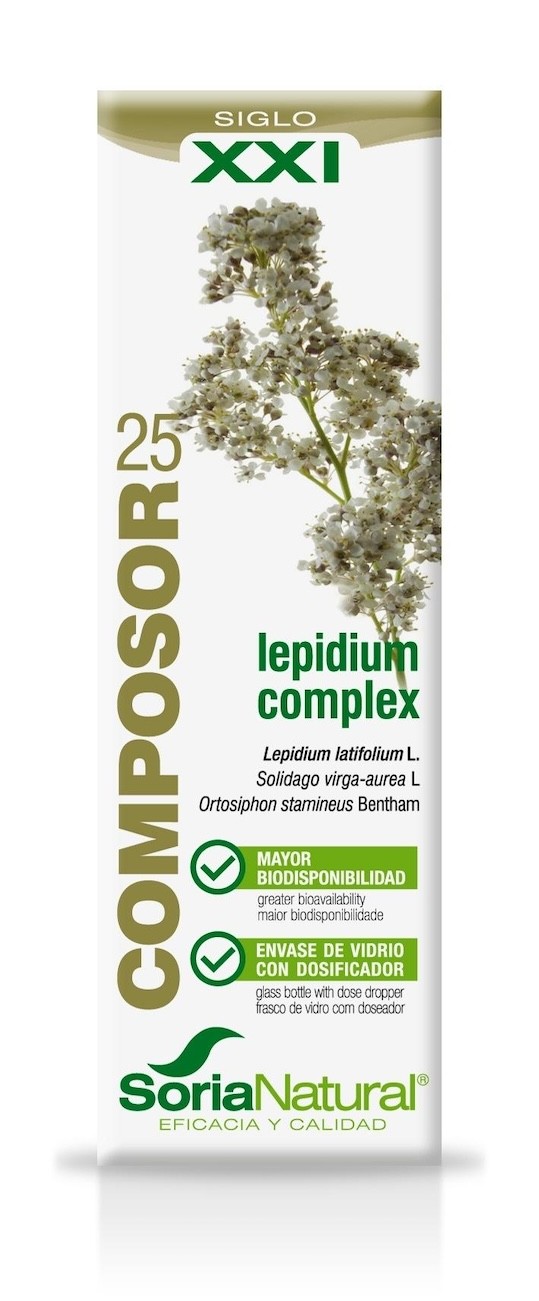COMPOSOR 25 LEPIDIUM COMPLEX SIGLO XXI 50 ml SORIA NATURAL