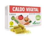 CALDO VEGETAL BIO 10 PASTILLAS 11 GRAMOS SORIA NATURAL