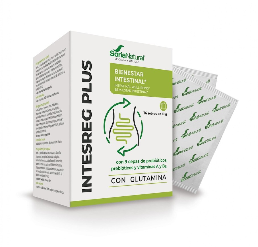 INTESREG PLUS 14 sobres 10 gr SORIA NATURAL