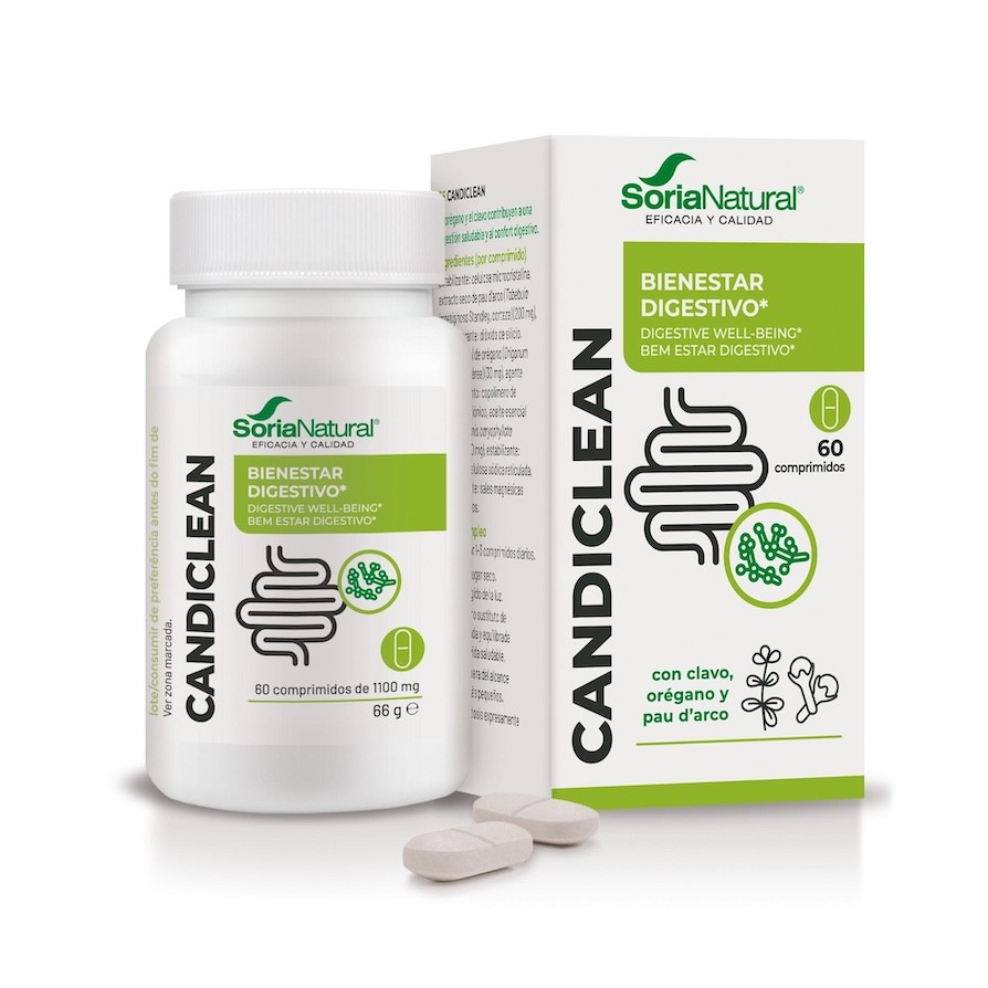 CANDICLEAN 60 COMP DE 1 GR SORIA NATURAL