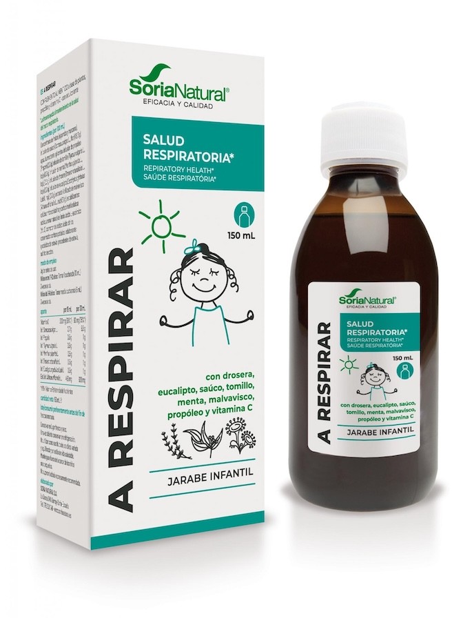 A RESPIRAR BIEN! SORIA NATURAL JARABE INFANTIL 150 ML