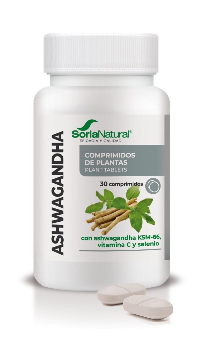 ASHWAGANDHA COMPRIMIDOS 30 COMP 1100 SORIA NATURAL