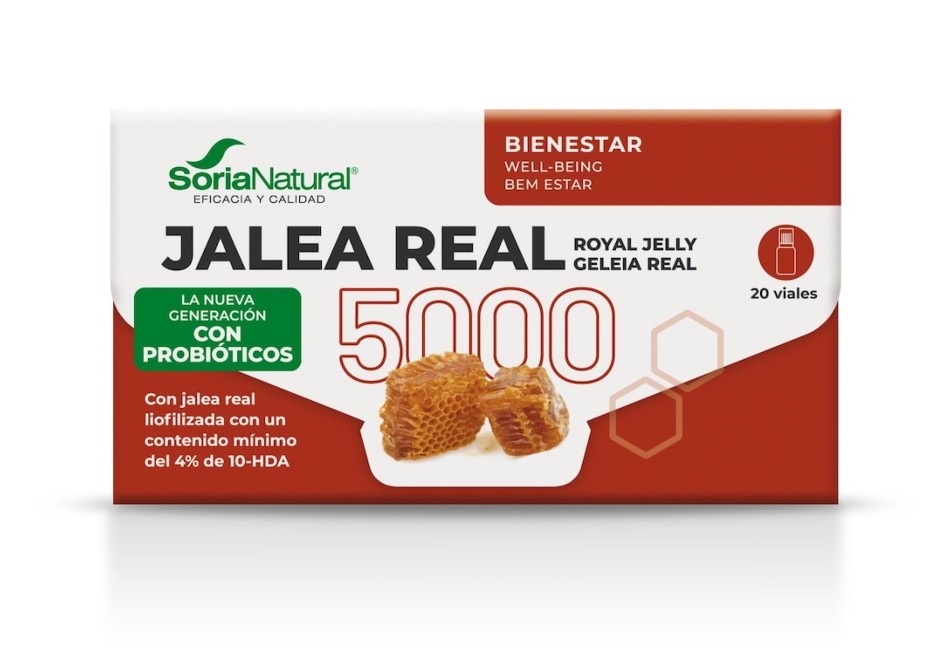 JALEA REAL 5000 20 VIALES DE 12 ML SORIA NATURAL